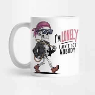 Cool Bones: Trendy Hipster Skeleton Mug